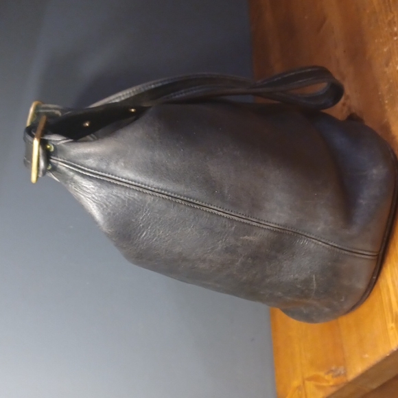 Vintage  Coach leather  bag - Picture 3 of 16